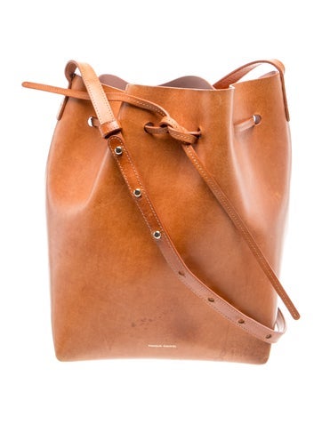 Leather Bucket Bag
