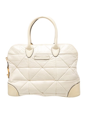 Leather Top Handle Bag