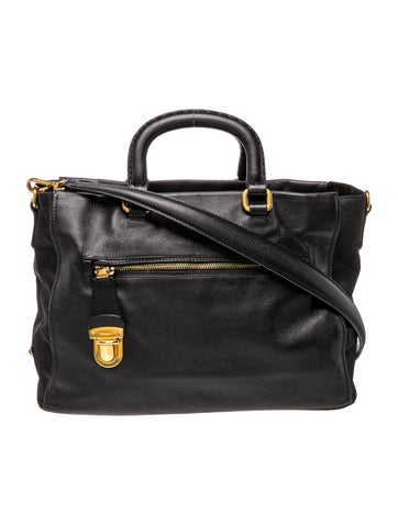Saffiano Leather Shoulder Bag