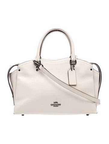 Leather Top Handle Bag