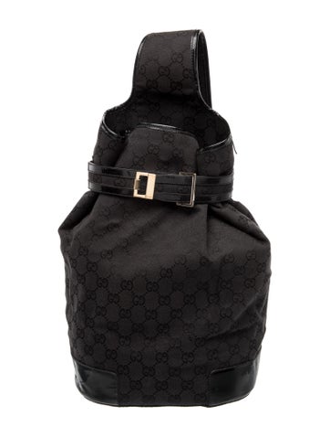 GG Canvas Backpack
