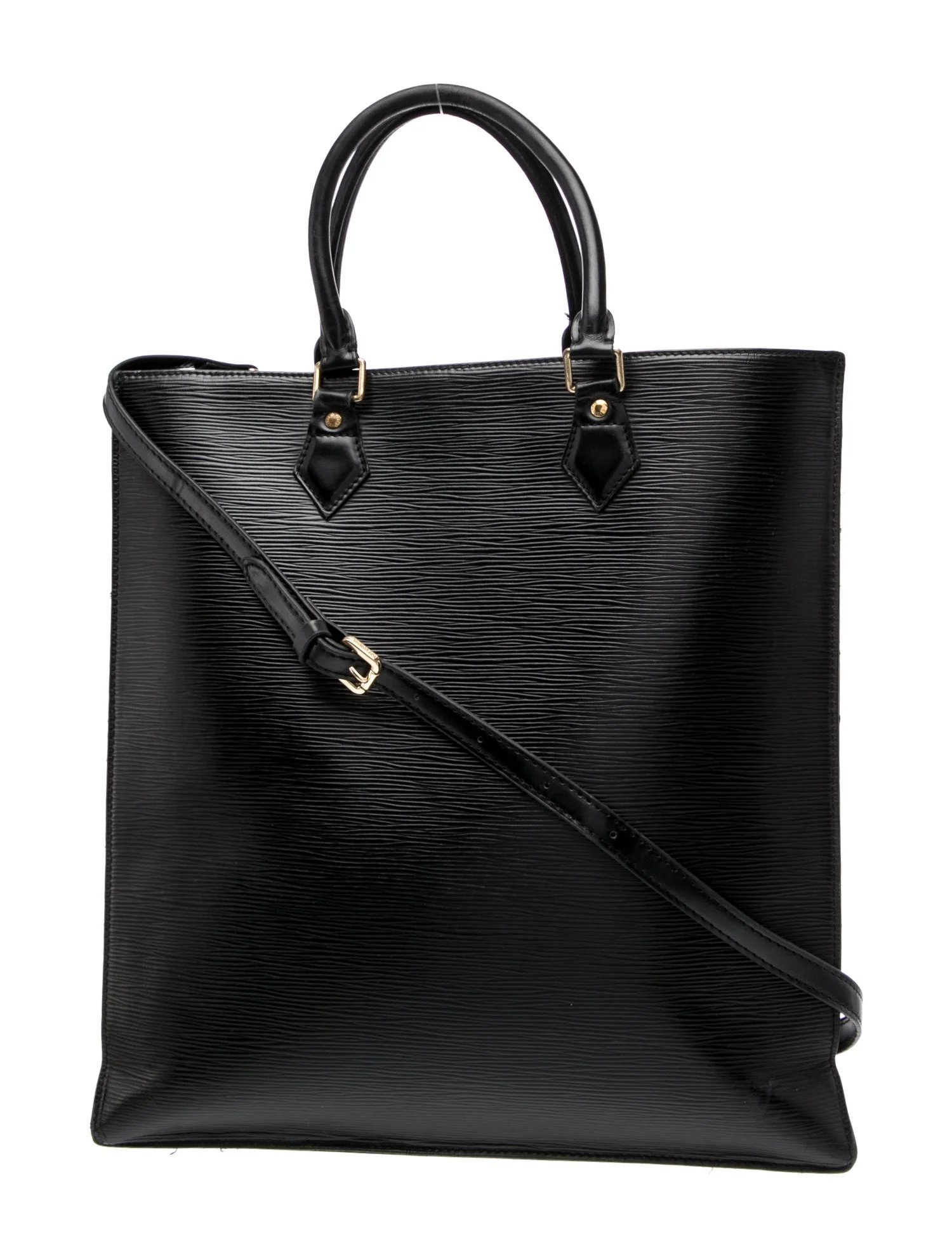 Epi Leather Sac Plat Vintage