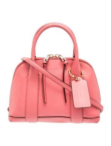 Leather Top Handle Bag