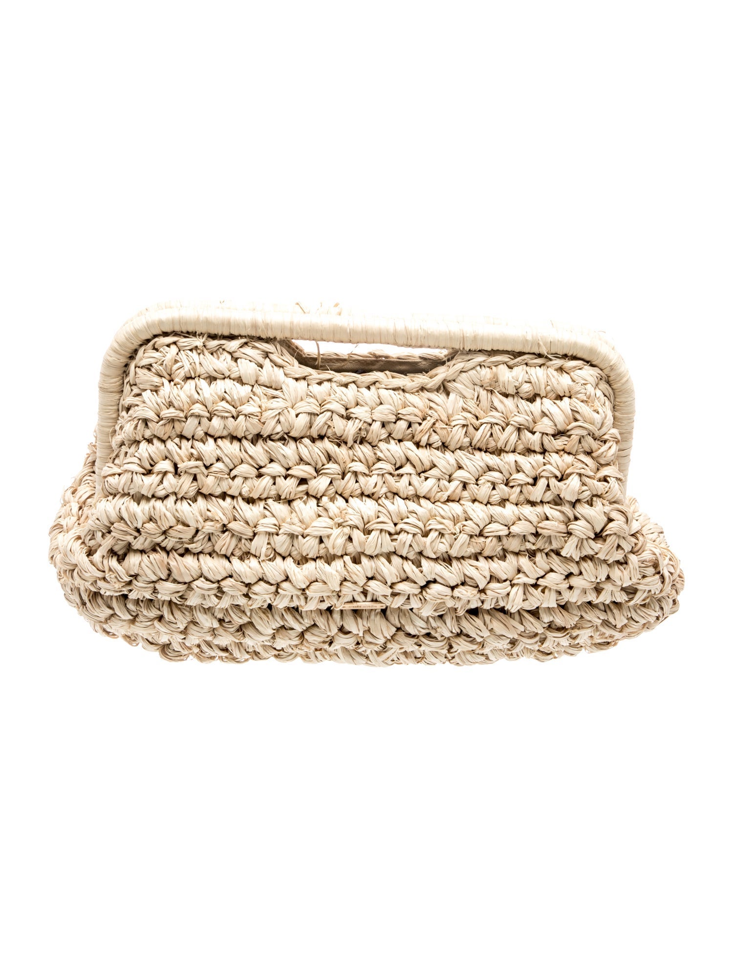Straw Top Handle Bag