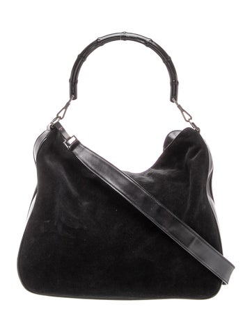 Bamboo Top Handle Bag Vintage