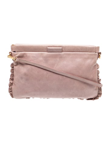 Miu Miu Leather Crossbody Bag