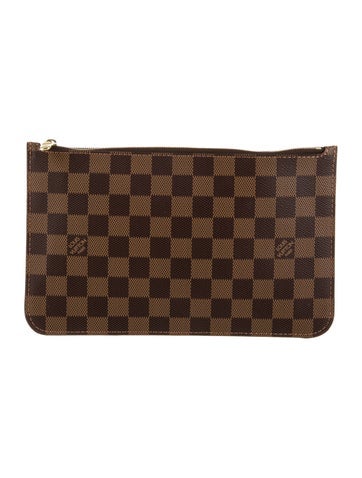 Louis Vuitton Damier Ebene Neverfull Pouch