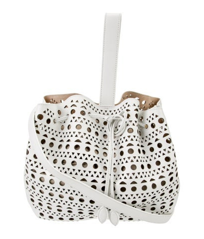 Alaia Leather Bucket Bag