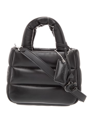 Leather Top Handle Bag