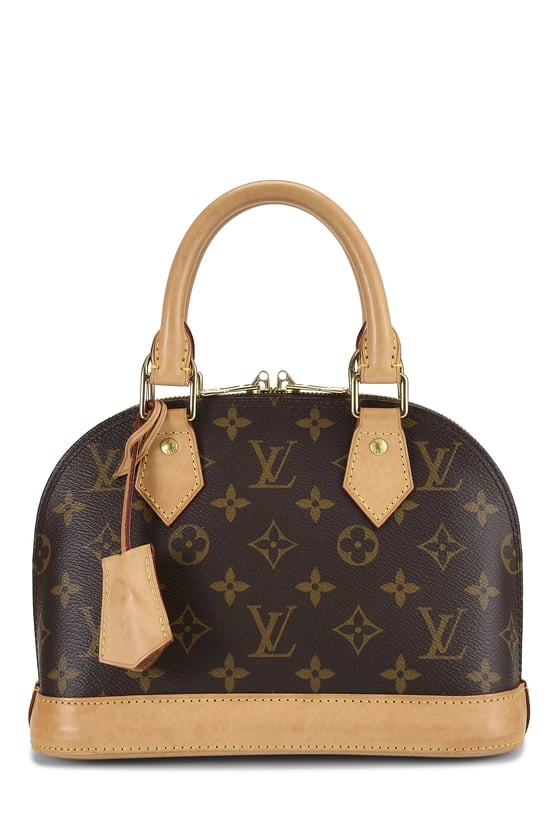 Monogram Canvas Alma BB