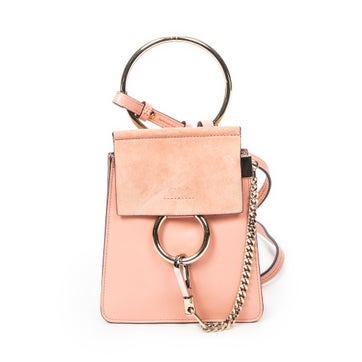 Chloe Leather Small Faye Bracelet Bag, Small
