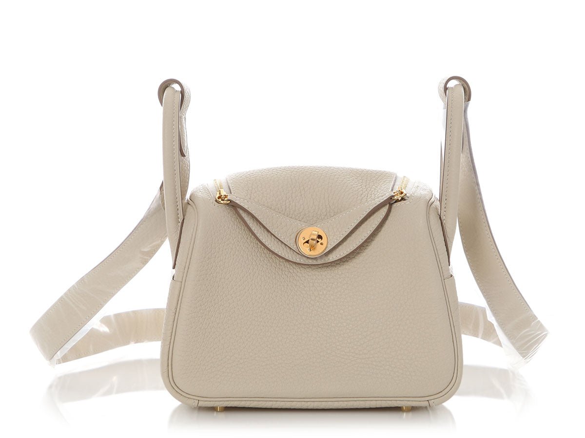 Hermes Hermès Mini Craie Clémence Lindy 20