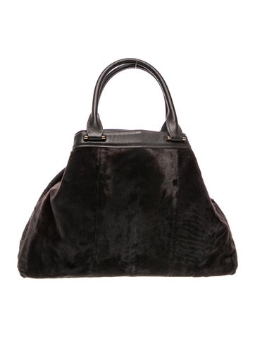 Ponyhair Top Handle Bag w/ Tags