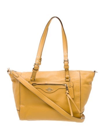Leather Top Handle Bag