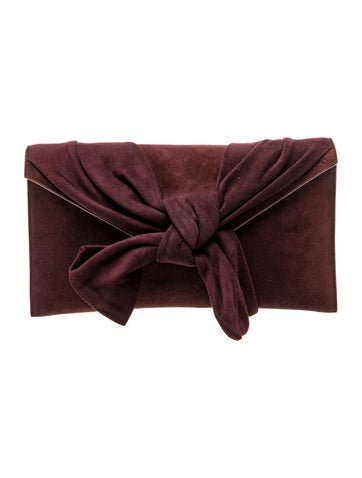Suede Clutch