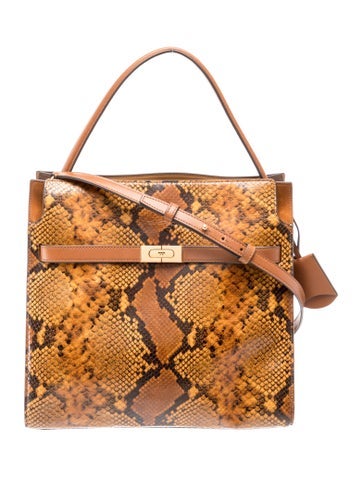 Embossed Leather Lee Radziwill Small