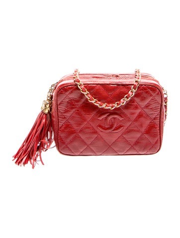 Lizard CC Tassel Camera Bag