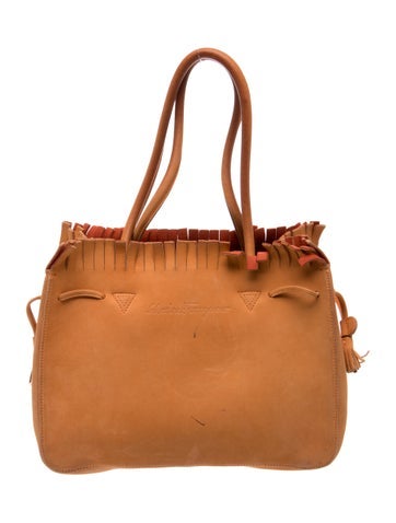 Leather Top Handle Bag