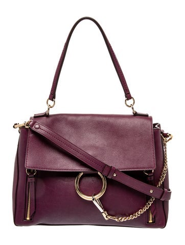 Leather Leather Faye Shoulder Bag Medium