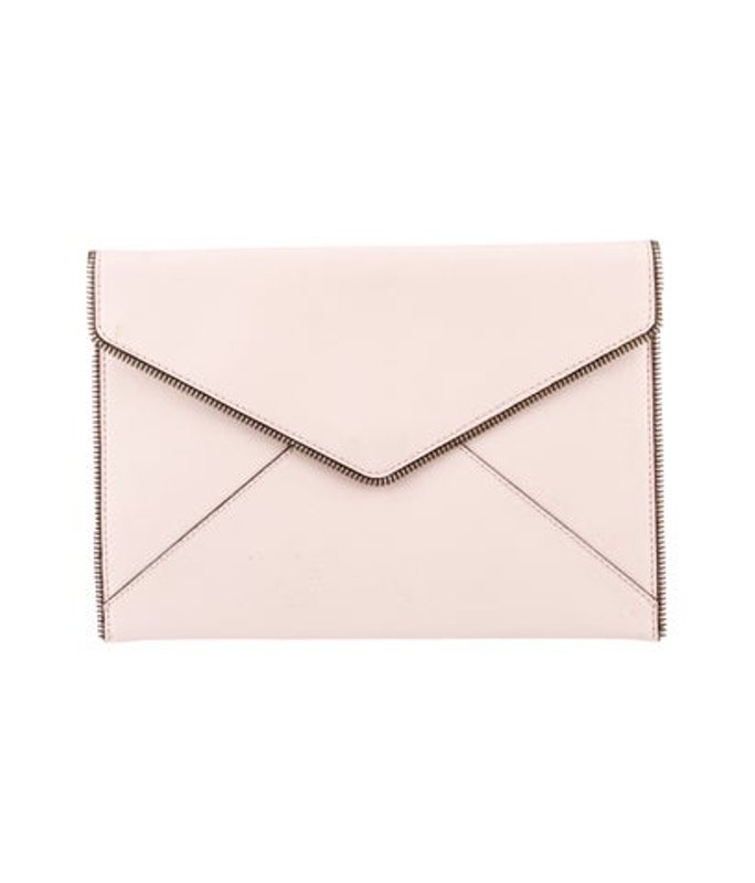 Rebecca Minkoff Minkoff Saffiano Leather Clutch