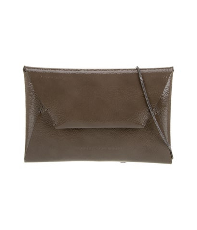 Brunello Cucinelli Cucinelli Patent Leather Clutch