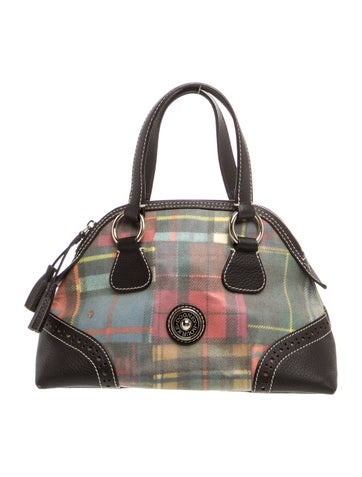 Dooney & Bourke Leather Top Handle Bag