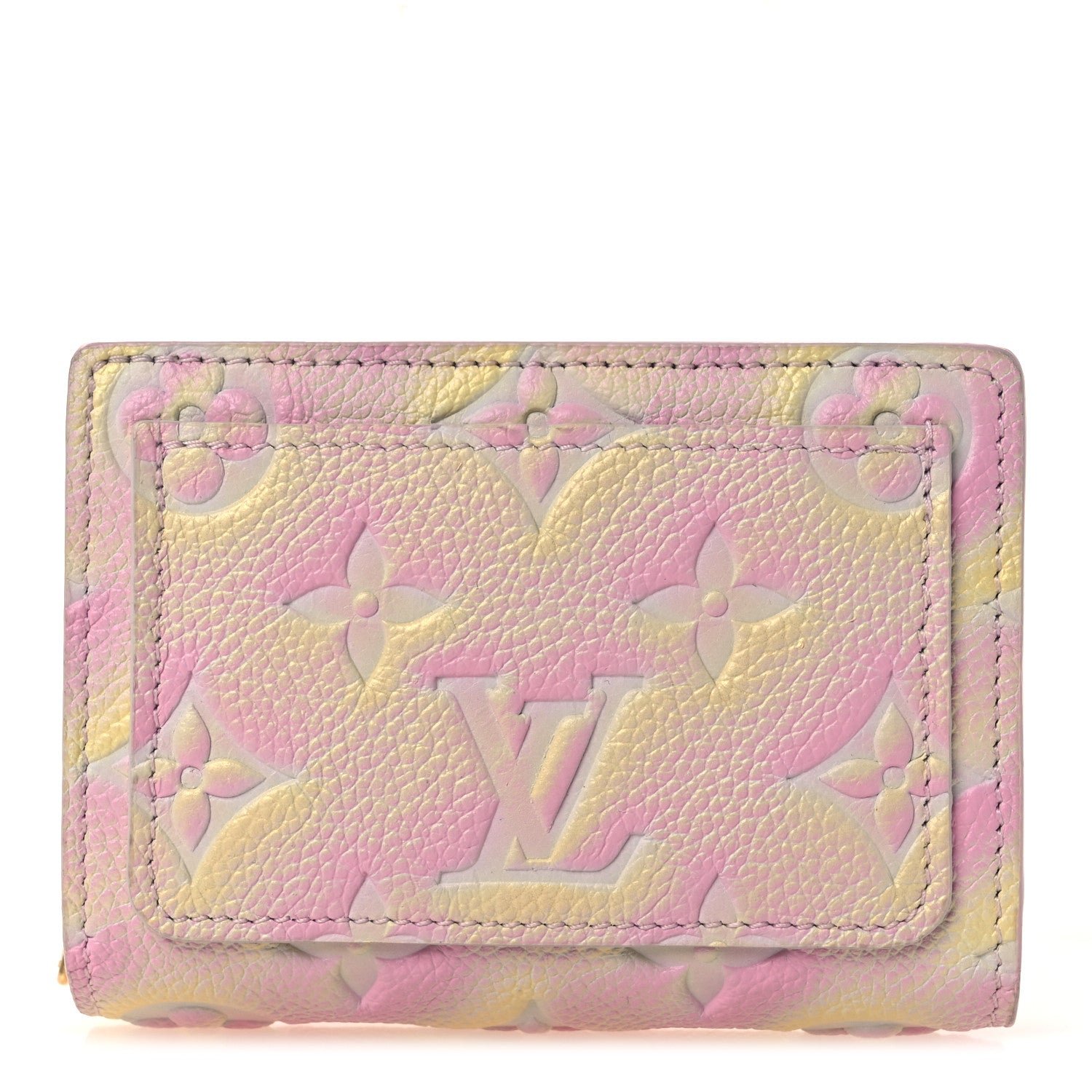 Louis Vuitton Empreinte Monogram Summer Stardust Clea Wallet Pink