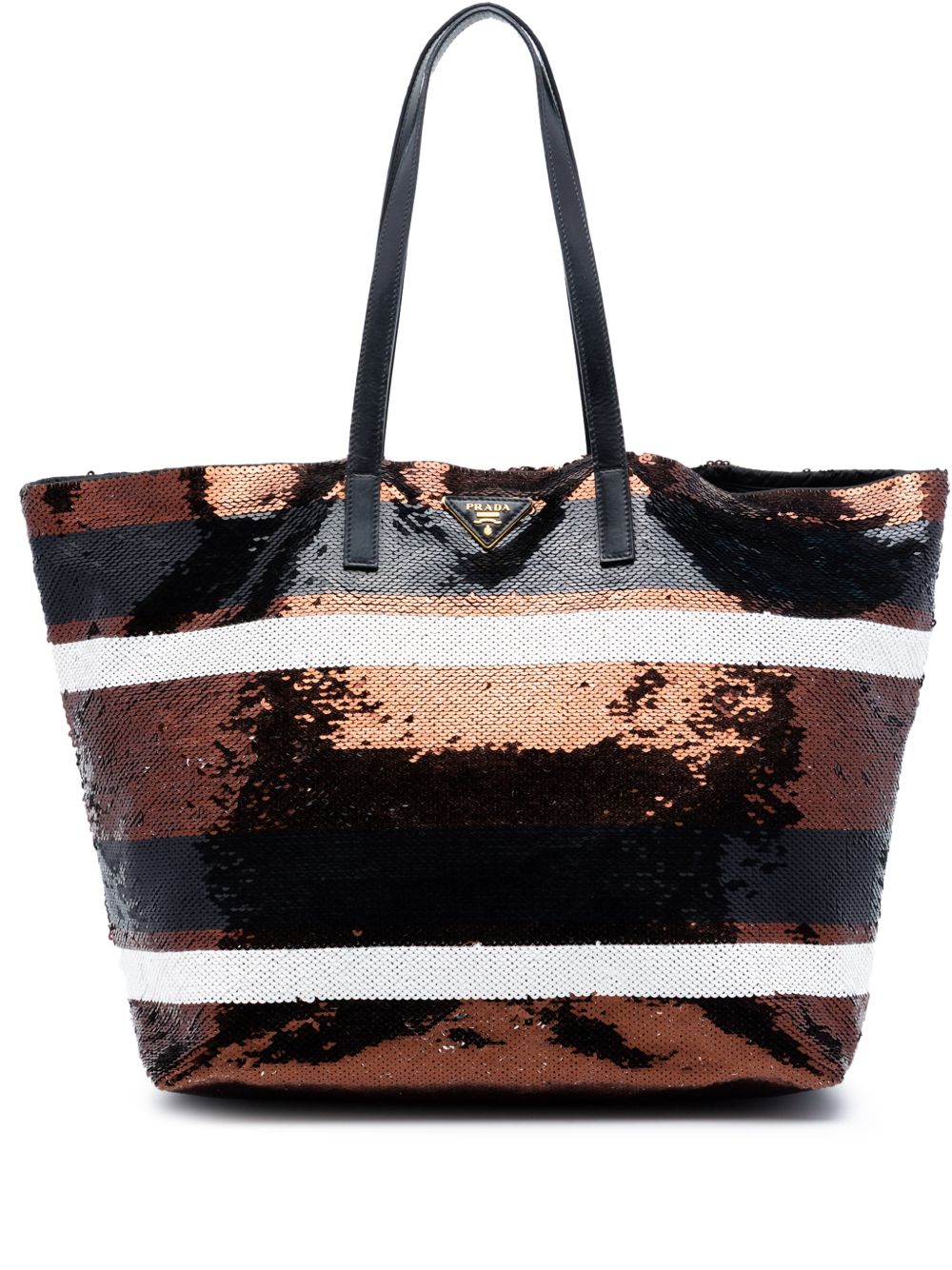 2013-2026 Sequined Satin Stripes tote bag