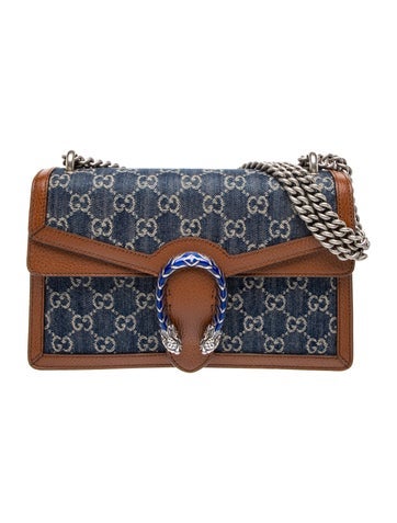 GG Denim Dionysus Small