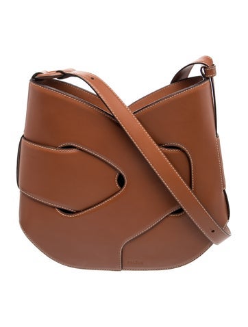 Leather Nodde Hobo bag Small