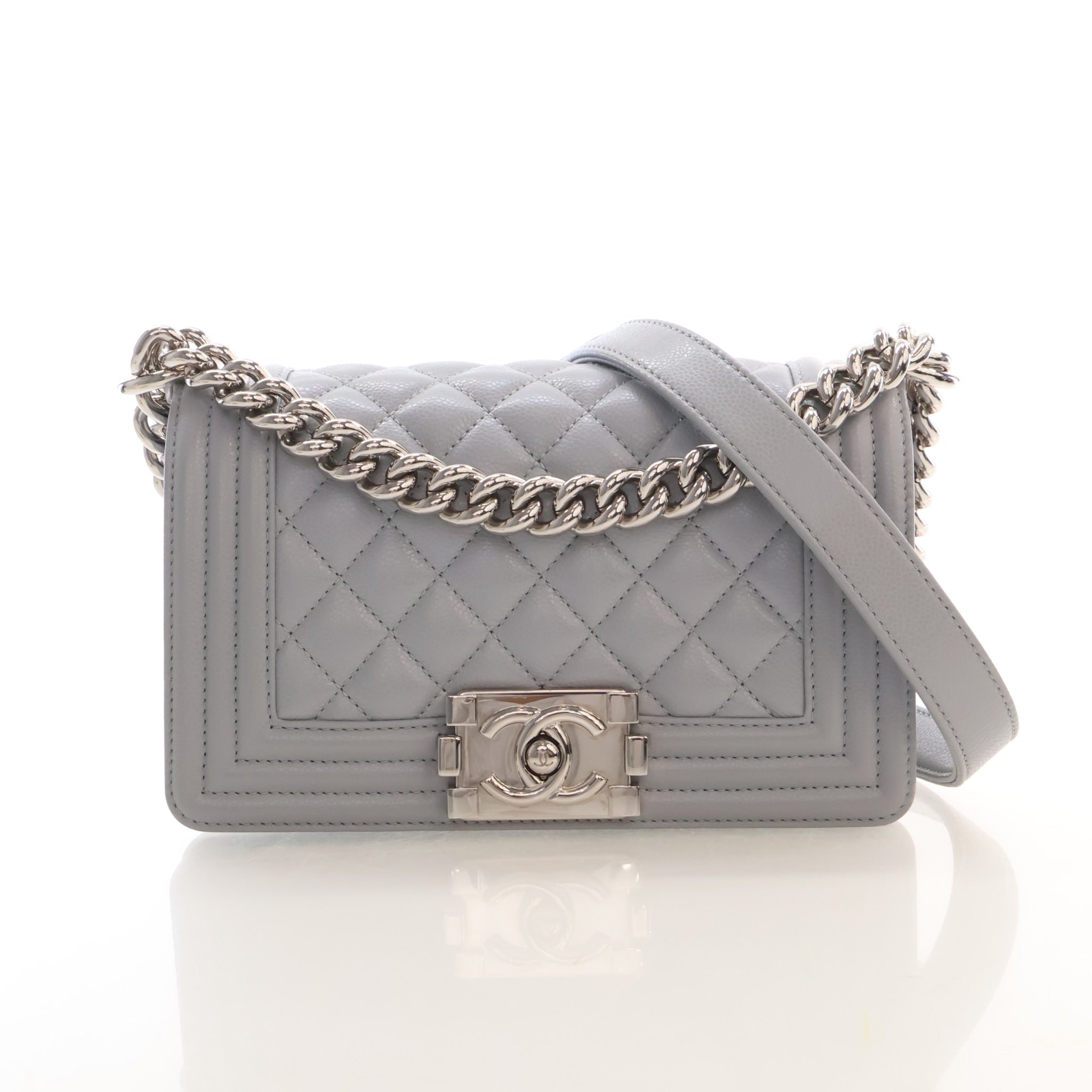 Chanel Small Caviar Boy Bag