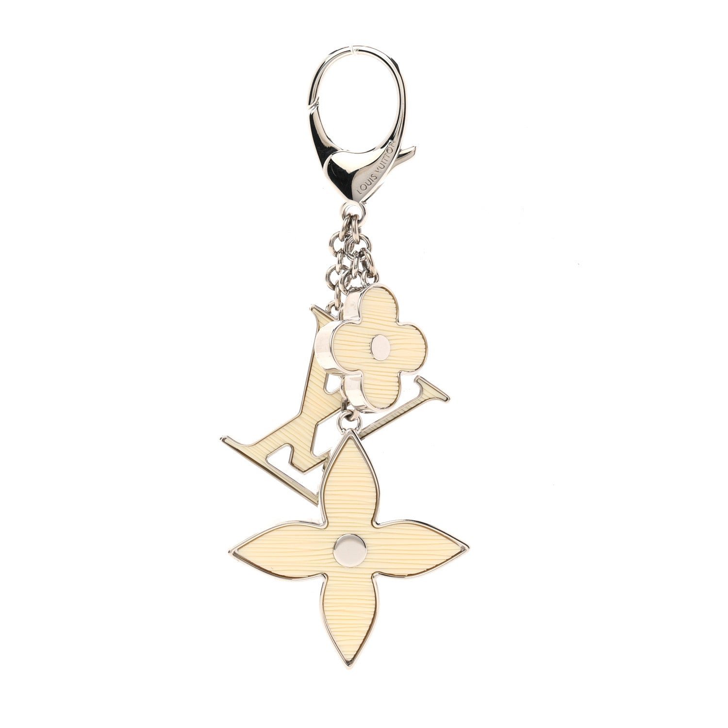 Louis Vuitton Fleur d'Epi Bag Charm Ivory