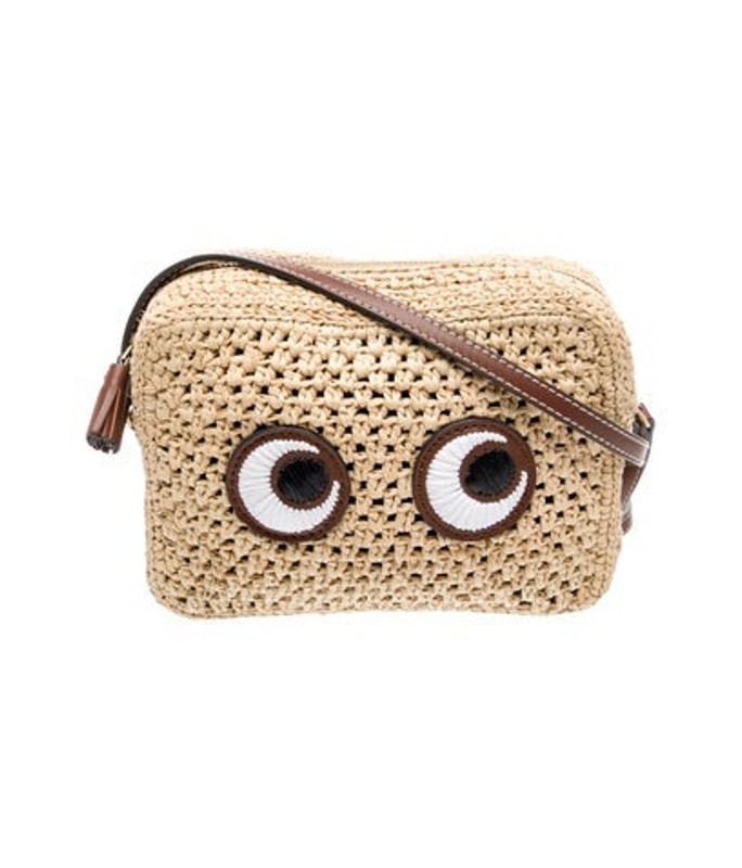 Anya Hindmarch Hindmarch Straw Crossbody Bag