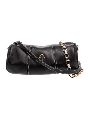 Manu Atelier Leather Crossbody Bag