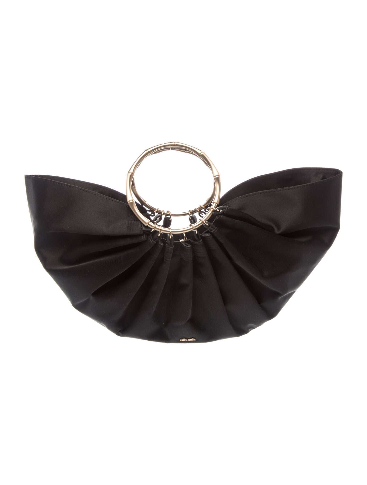 Cult Gaia Satin Top Handle Bag