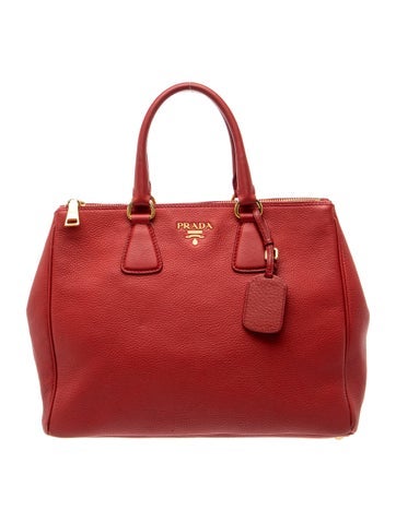 Vitello Daino Leather Top Handle Bag