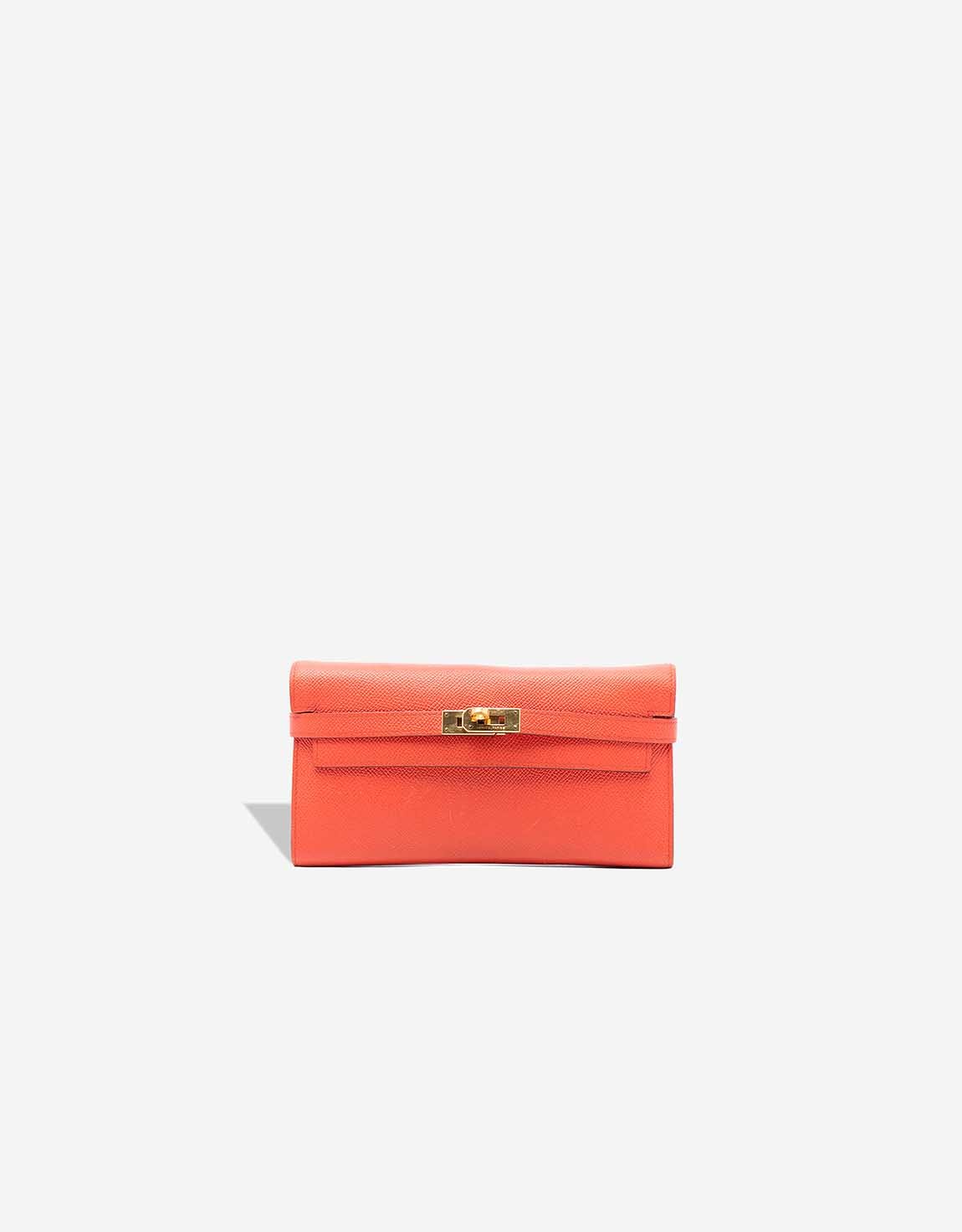 
		Kelly Long Wallet Epsom Capucine    