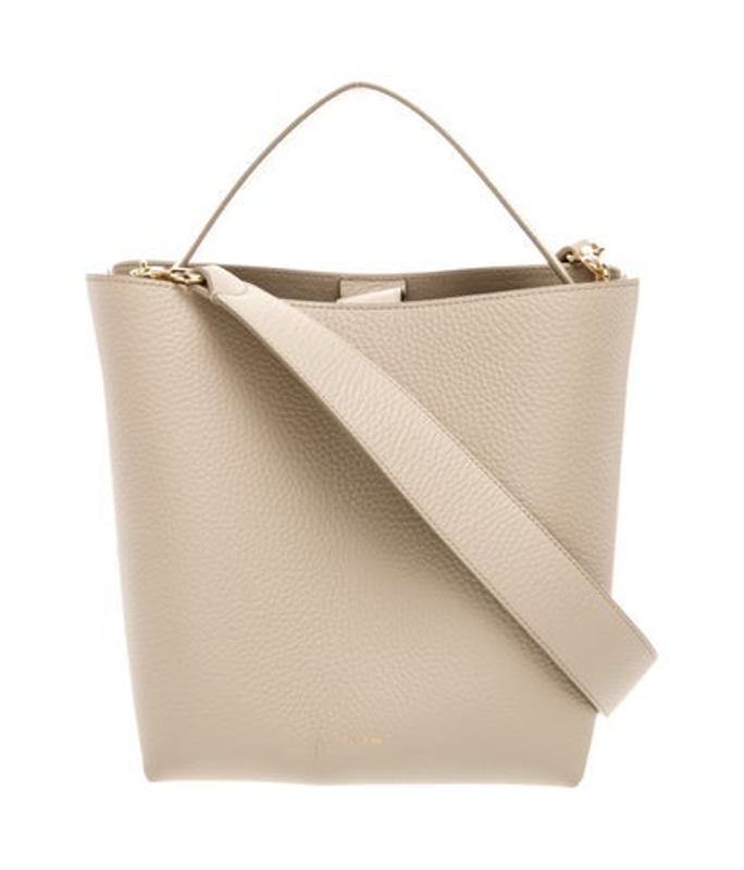 Cuyana Leather Bucket Bag