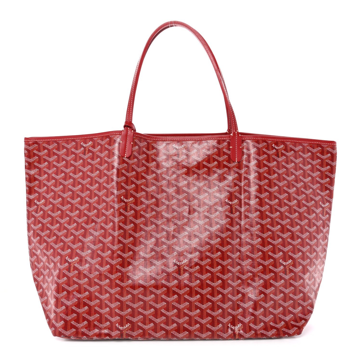 Goyard Goyardine Saint Louis GM Red