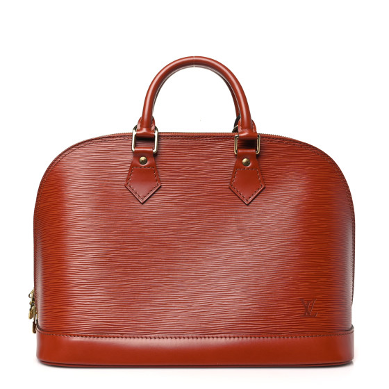 Louis Vuitton Epi Alma PM Kenyan Fawn