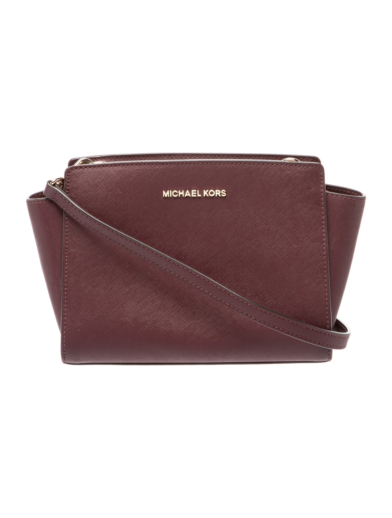 Saffiano Leather Crossbody Bag