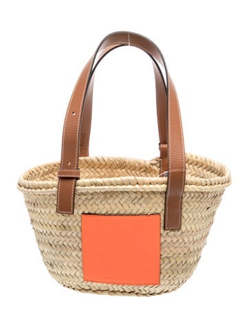 Straw Basket Small w/ Tags