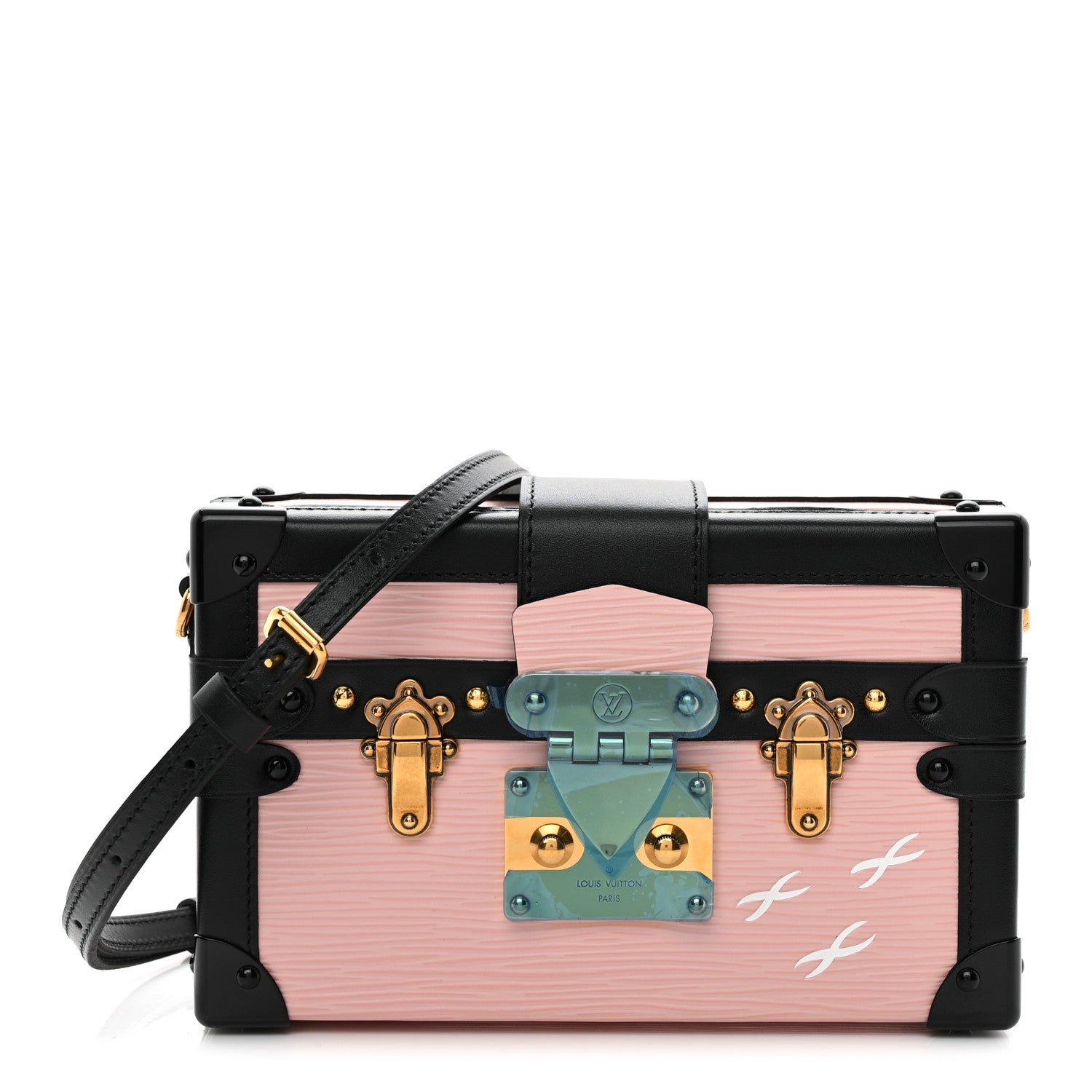 Louis Vuitton Louis Vuitton Epi Petite Malle Rose Ballerine