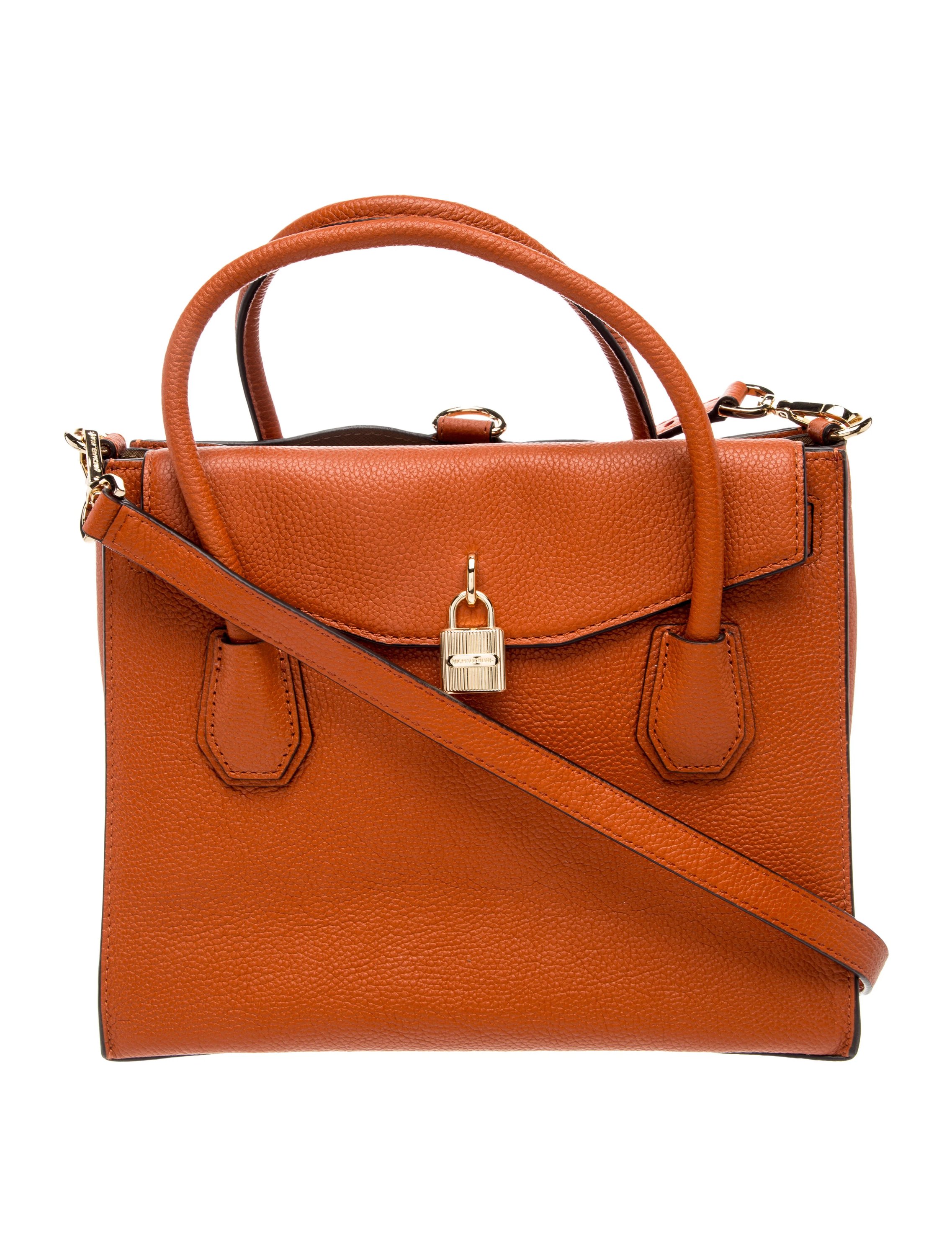 Michael Kors Leather Top Handle Bag