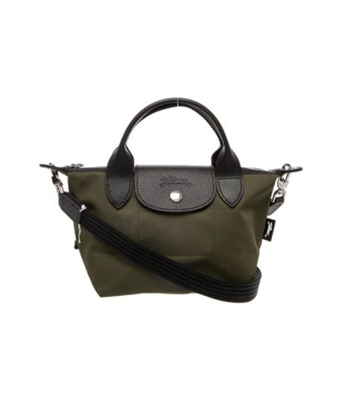 Longchamp Nylon Top Handle Bag