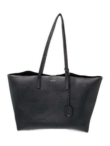 Leather Shopping Tote Large