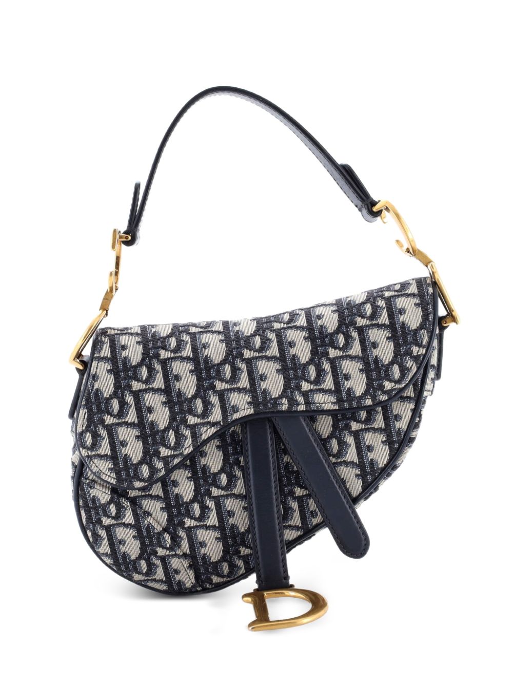 Dior Saddle Handbag Oblique Canvas Mini shoulder bag