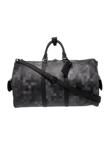 Coated Canvas Keepall Bandouliere 50 w/ Tags