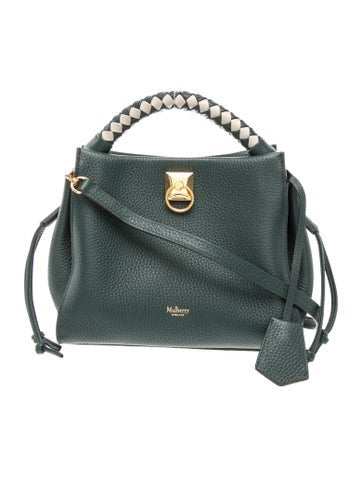 Leather Top Handle Bag