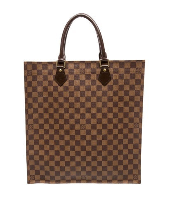 Louis Vuitton Vuitton Damier Ebene Sac Plat Vintage